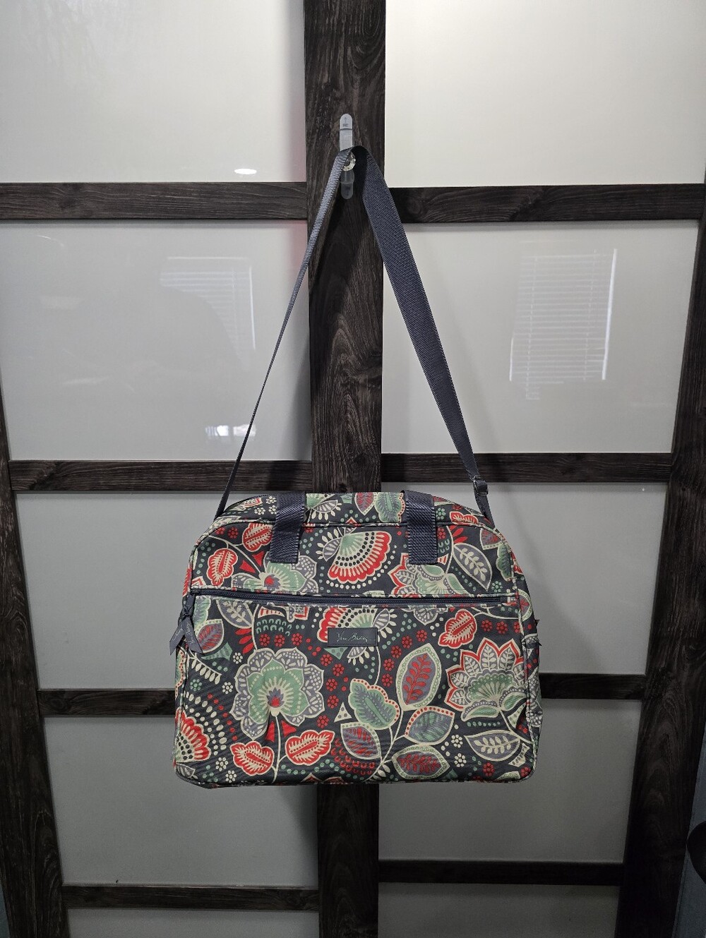 Vera Bradley Weekender travel bag in the "Nomadic Floral" pattern